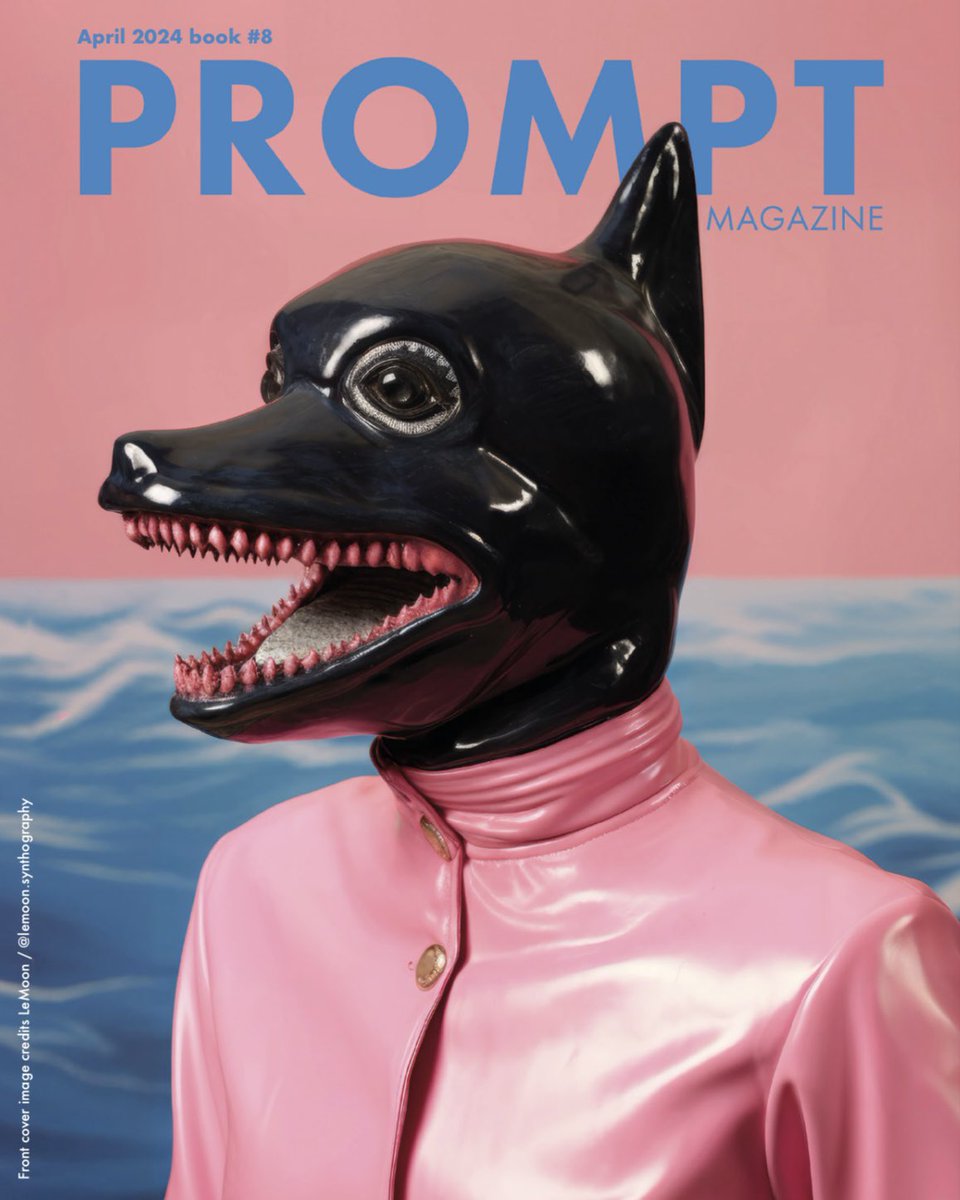 orbyline's tweet photo. Our AI collection ‘The Patrolled Area’ has been featured in this month’s @magazineprompt. We’re happy to be among the selected 20 artists featured, thanks to @thehugxyz 🙏🏻✨
#digitalfashion #aifashion #ai #aiart #aiartcommunity #digitaljewelry #metafashion #aijewelry https://t.co/soHvDXW1Wi