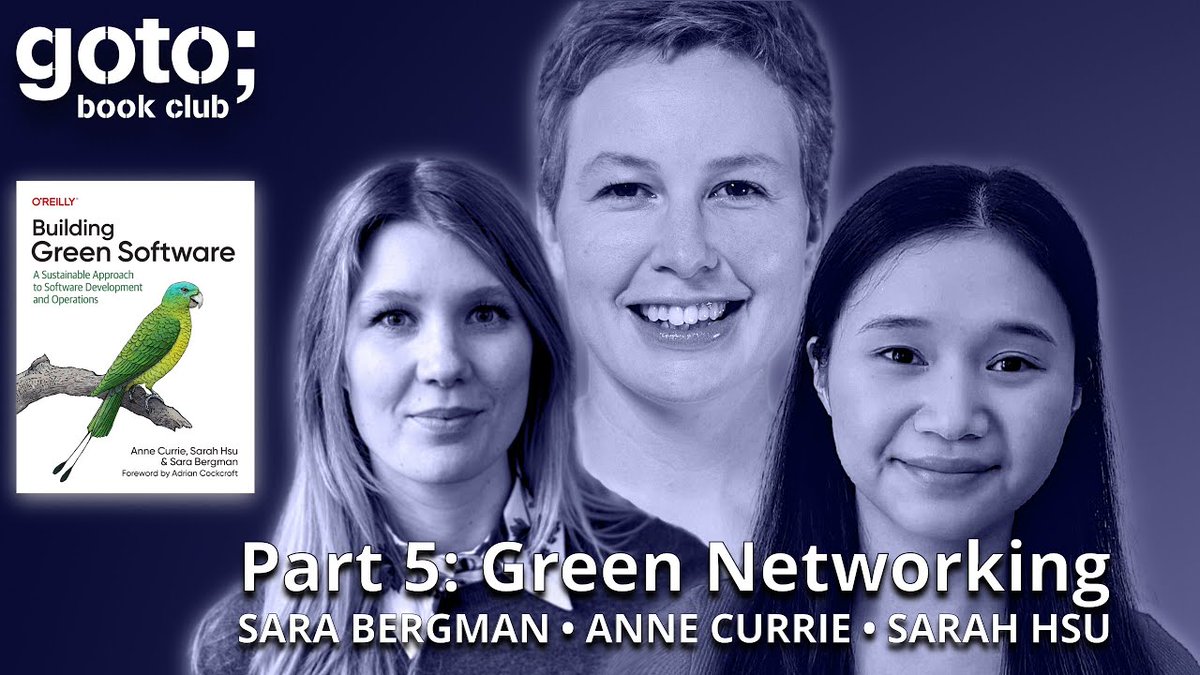 🎙️ Tune in to #GOTOpodcast and build a greener future🌿. @anne_e_currie, @greenhsu123, and @SaraEBergman discuss the shift towards green tech, from national grids to developer practices. 🎧 gotopia.tech/podcast