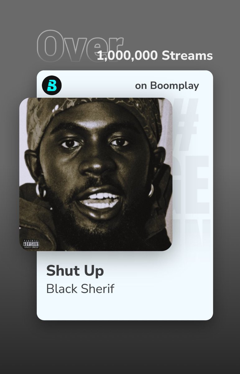 🚨Check out the #TopPicksOfTheWeek playlist featuring the top 30 most streamed songs in Ghana 🇬🇭 on #Boomplay! Get it here ➡️: Boom.lnk.to/TopPicksPlayli… 🌠 @blacksherif_ #HomeOfMusic