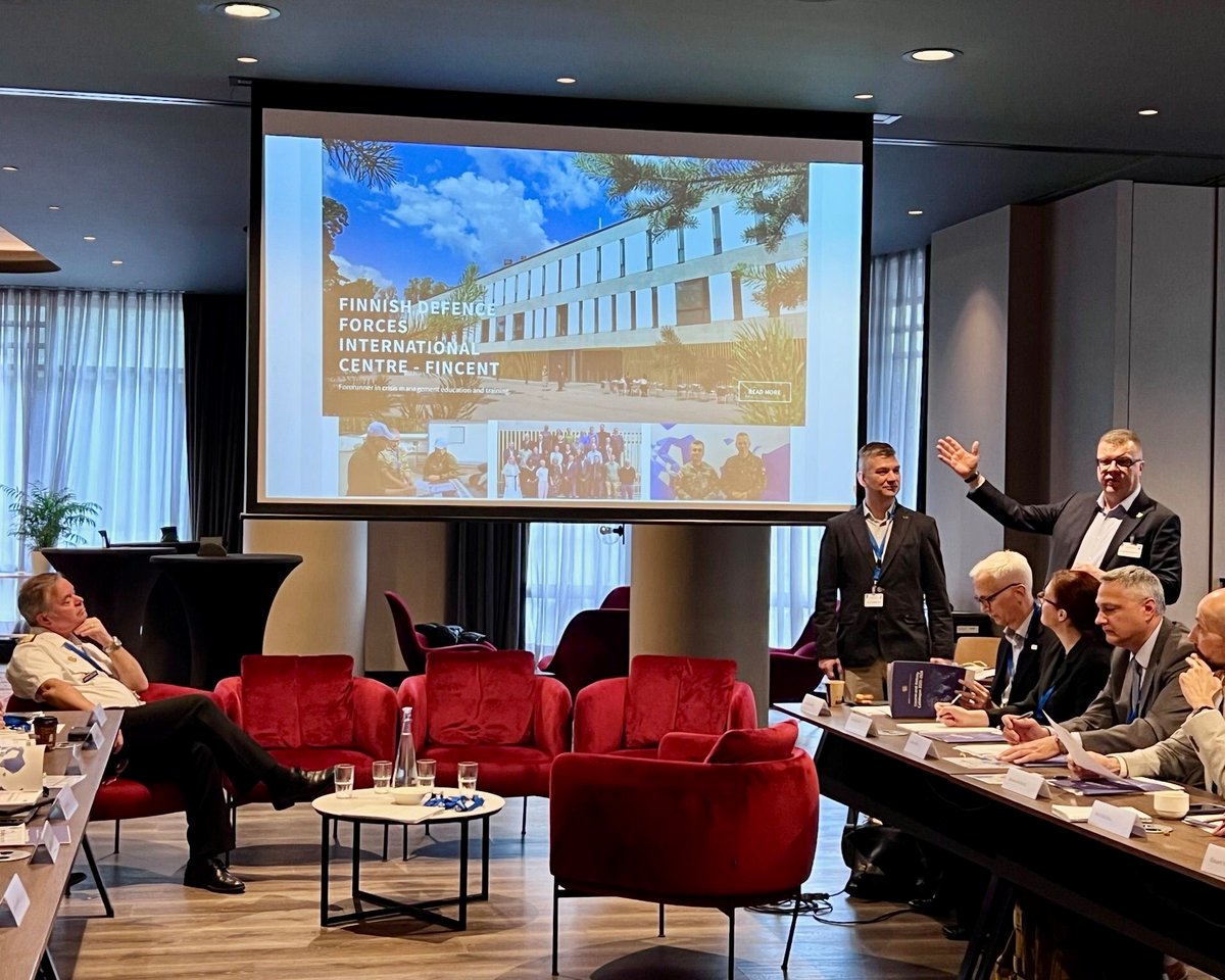 FINCENTFI's tweet photo. NATOs new focus is on Multi Domain Operations which is also the key element for this Seminar.
The 2-day Seminar is organized in collaboration between #FINCENT, #CCOE Civil-Military Cooperation Centre of Excellence and @SHAPE_NATO
#WeAreNATO #SLSCA #ComprehensiveApproach https://t.co/IsO2CBix6f