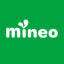 mineoのロゴそのまんまで草