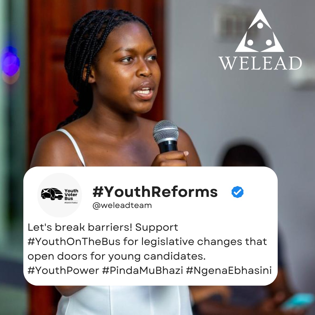 It's time to dismantle the barriers that prevent young people from entering public office and participating in key decision-making processes. With youth-friendly reforms, we can create a more inclusive and representative government in Zimbabwe. #YouthPower #YouthReforms