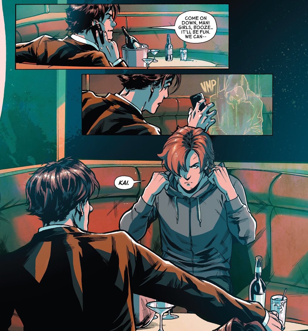 As if manifesting from thin air, he appeared before [READER] during what appeared to be a moment of leisure.

“Pardon. Got a moment?”