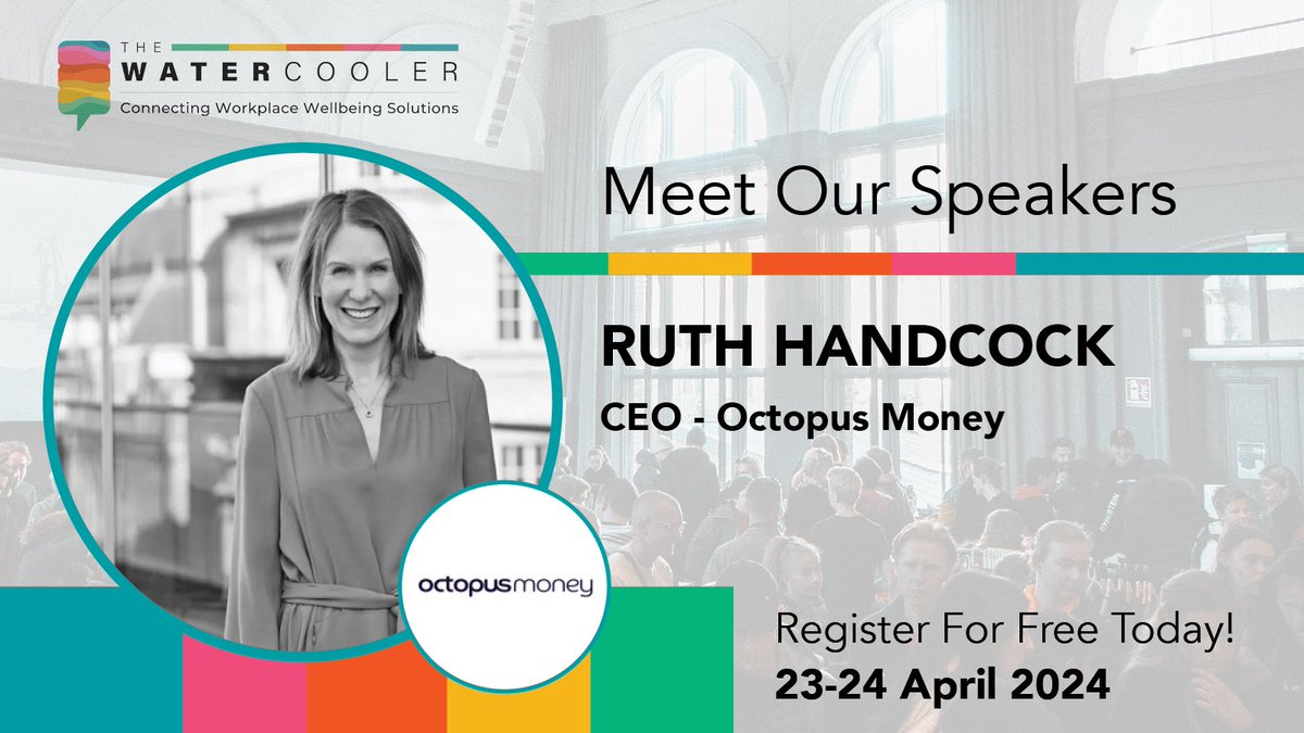 🌟 Explore finance with Ruth Handcock, CEO of Octopus Money! Learn how they're transforming money coaching and advice for everyone. Don't miss out! 🚀 Reserve your spot now: watercoolerevent.com #Finance #Leadership #OctopusMoney