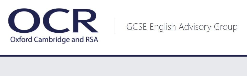 Want to shape the future of GCSE English? 📚 We're creating an advisory group for English teachers to consult on our future plans for GCSE English. We want to hear from all English specialists, even if you're currently with another board. ocrpanel.recollective.com/gcse-english-a… #TeamEnglish