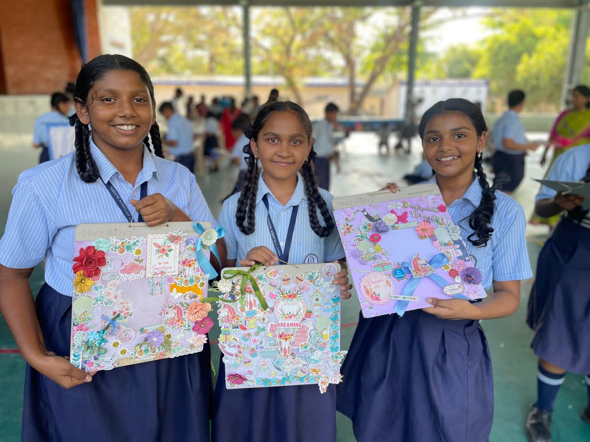 IN_NCSArakkonam's tweet photo. #ITSY-BITSY-CRAFT BUFFET workshop at #Navy Children School, Arakkonam was a huge success! The students showcased their creativity and skills in crafting. Looking forward to more fun and creative workshops in the future. #craftworkshop #ITSY-BITSY #CRAFTBUFFET #NCSArakkonam. https://t.co/CUi0h8Lw62