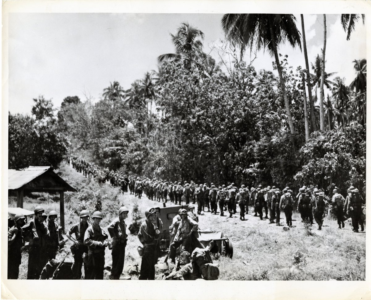 This day in history (April 17th) 1945 US troops land in central Mindanao, Philippines during Battle of Mindanao #history #pacificwar #ww2 #worldwartwo #philippines