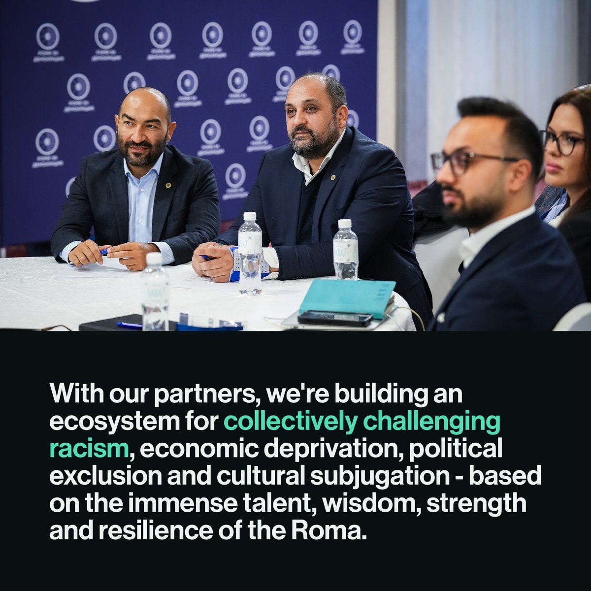 Together with our network of Roma-led organizations, we are working to change the way Roma are viewed, to realize their potential and to develop solutions that benefit both the Roma and European economies. Read more about us at the link in our bio. #romaforeurope