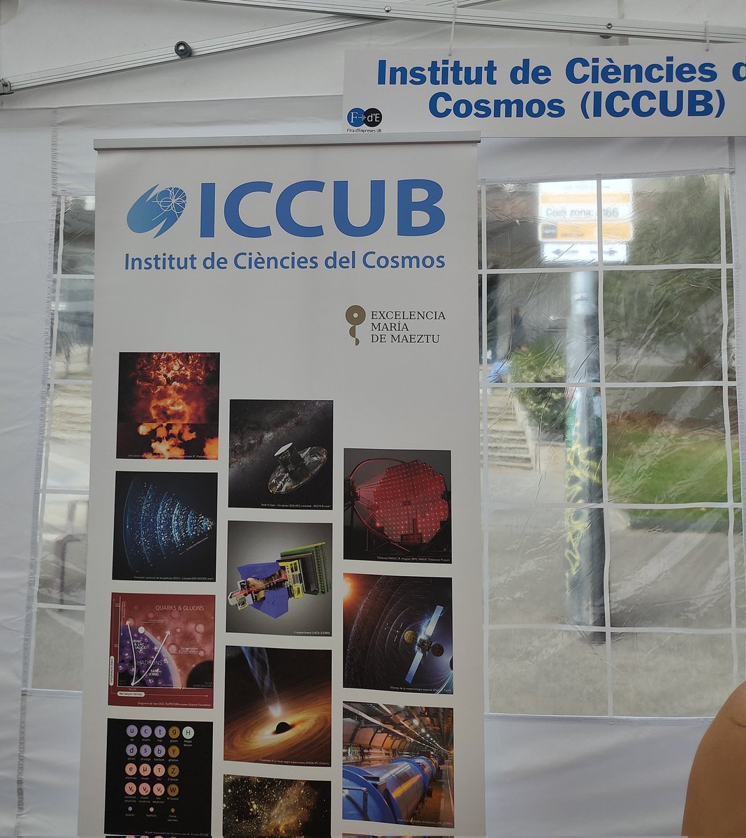 @ICC_UB a la XVIII Fira de Ciències i Enginyeries. Passeu a visitar-nos!