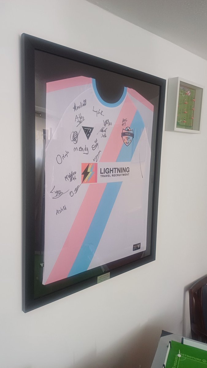 @Trukunitedfc What an amazing day! I can't wait for the next fixture. This is so fantastic, and Lucy has done a wonderful job with this and all her other ventures for Trans Awareness and support.