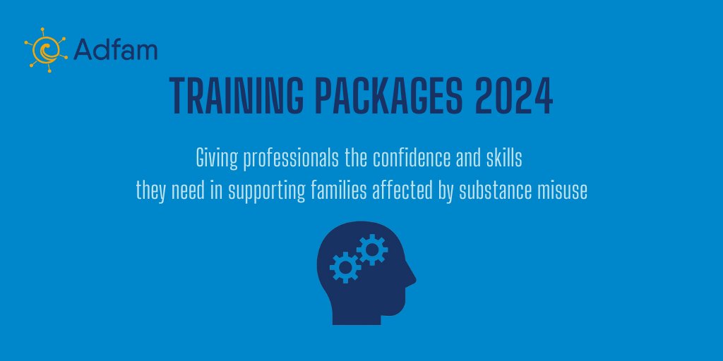 Adfam's range of CPD accredited training courses give professionals the confidence and skills they need to work safely and effectively with families affected by substance use. Visit our Training Calendar for the latest open courses we have coming up: adfam.org.uk/supporting-pro…