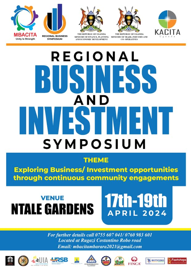 #HappeningNow #AstroturfsUpdates 
The western region business and investment symposium has kicked off at Ntare gardens.
@Mbacita_ in collaboration with @ShieldInvestors, @mofpedU, @URAuganda, @URSBHQ, @UNBSug, among several other stakeholders.
@edthnaka #EmpoweringInvestors