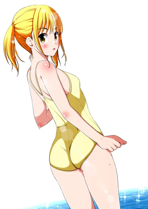 #気温が高いので気が早いが水着絵が見たい 変身ヒロインの水着姿もいいですね～ 