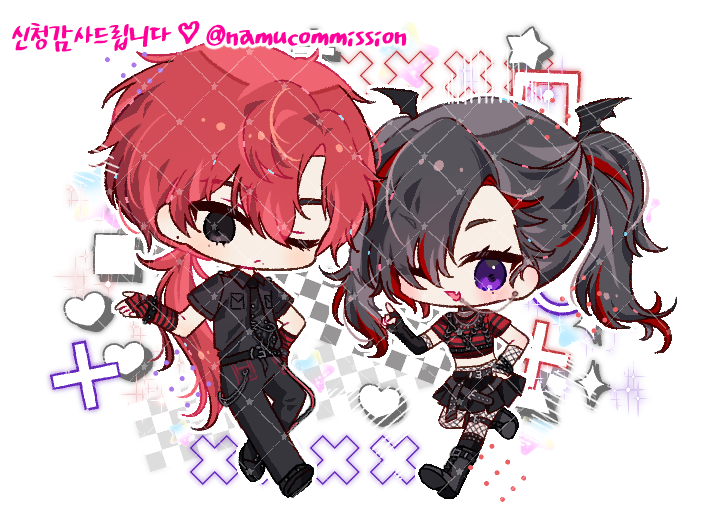 namucommission's tweet photo. 커미션 신청 감사합니다 😍🎀 https://t.co/K98UoqwFld