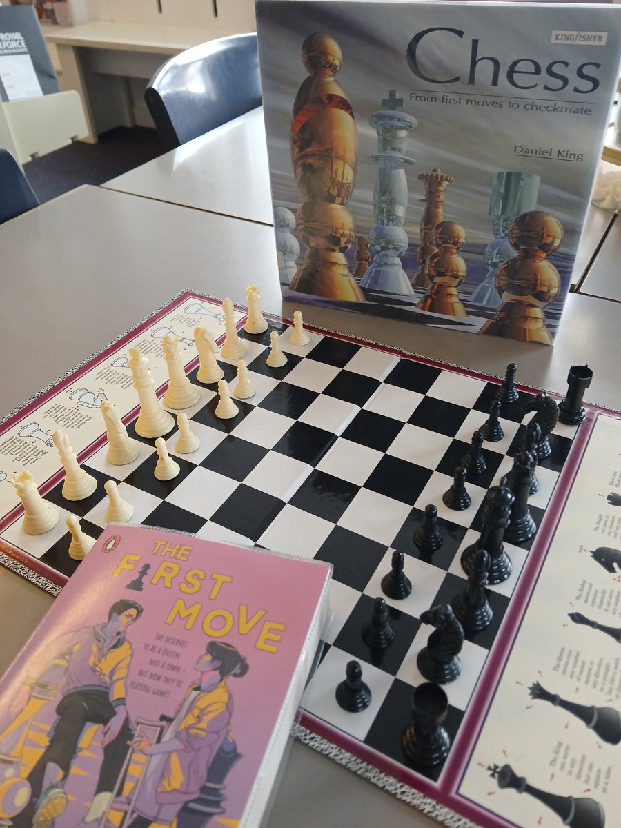 LibraryPCS's tweet image. Chess club starts today at Portchester Community School! ♟️