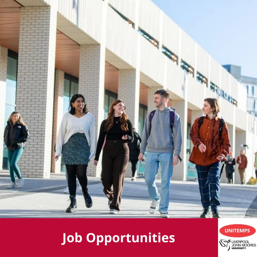 Unitemps Liverpool John Moores University tweet media