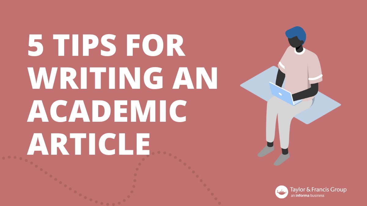 No matter your subject area, writing an academic article can be daunting😟 So we've put together 5 tips for writing an academic article - they've helped your fellow academics overcome their research writing challenges😃 spr.ly/6016bE0Q8 #AcademicChatter #AcademicWriting