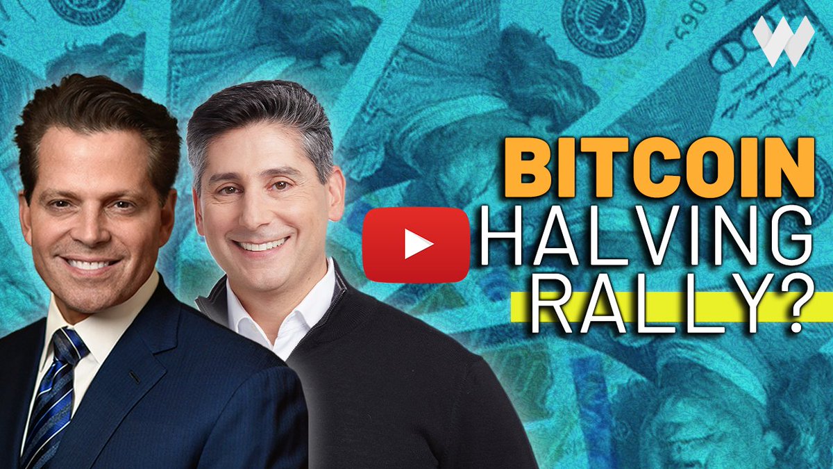 Wealthion1's tweet photo. Join us as seasoned crypto investor Anthony Scaramucci, founder of SkyBridge Capital and, dives deep into the future of Bitcoin, the halving and the crypto world with host Andrew Brill. https://t.co/8TD3IIeLcd https://t.co/OdbUYPt3U7
