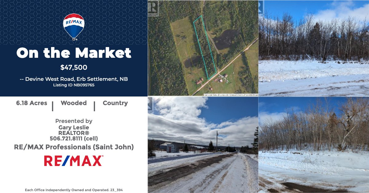 Thank you for your inquiry! This 6.18 acre property with approximately 230 foot of frontage on Devine West Road in Erbs Settlement is a great location to build your dream home 🏡. #Homestead #BuildYourDream #SereneLiving 🌳