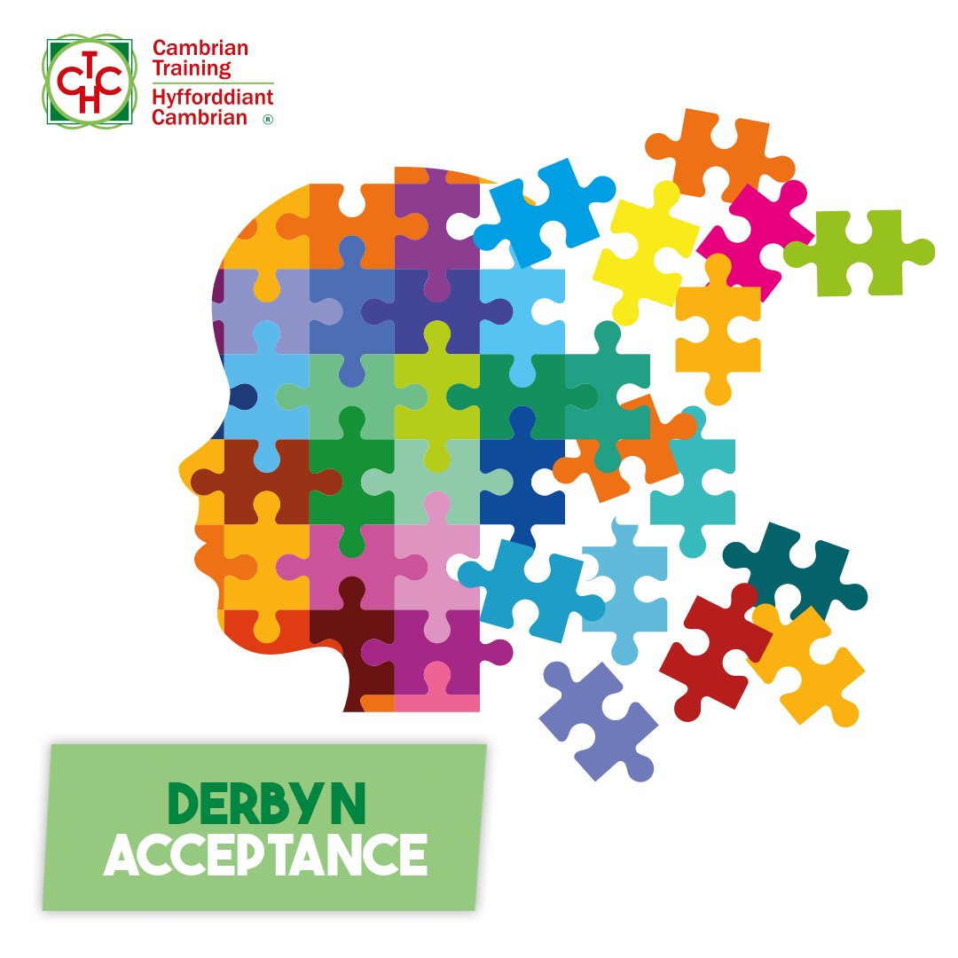 For this #welshwednesday, the word is Derbyn or Acceptance🫂This month is Autism Acceptance Month so take the time to learn and understand more about our differences! Click here for mor information⬇️ nhs.uk/conditions/aut…