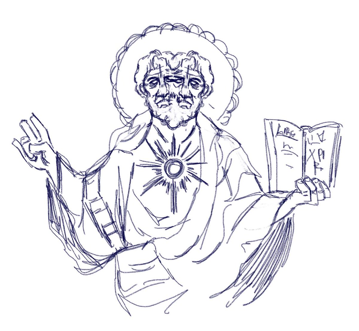 itsrah_xx's tweet photo. Studies for my cleric's deity https://t.co/EnkIpbQHea