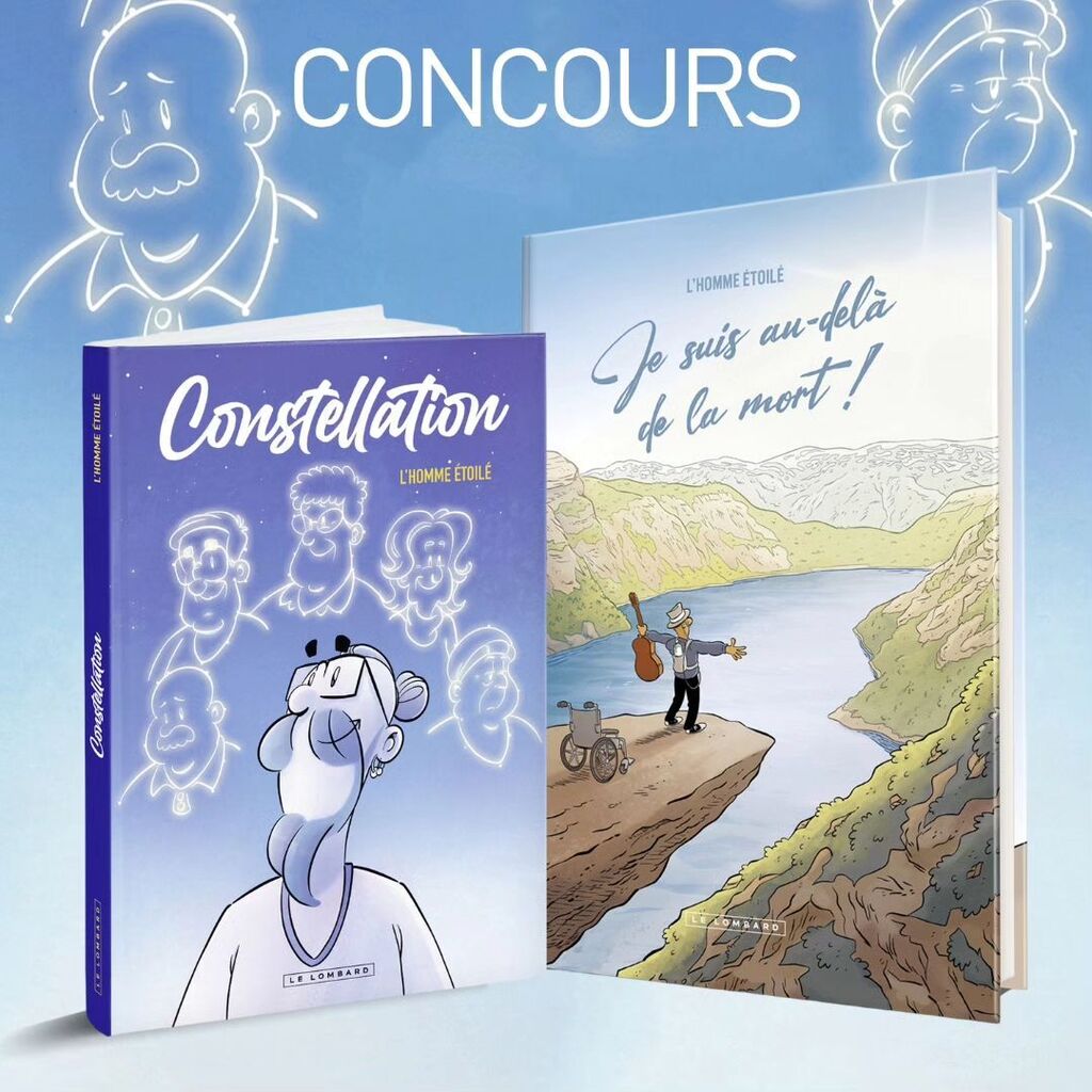 [CONCOURS] L’Homme étoilé (@l.homme.etoile), l'infirmier star des réseaux sociaux est de retour sous les néons bleutés de l'hôpital avec « Constellation ». À cette occasion, @lelombard et nous-même vous proposons de remporter cette nouvelle bande dessiné… instagr.am/p/C528tt_Nta0/