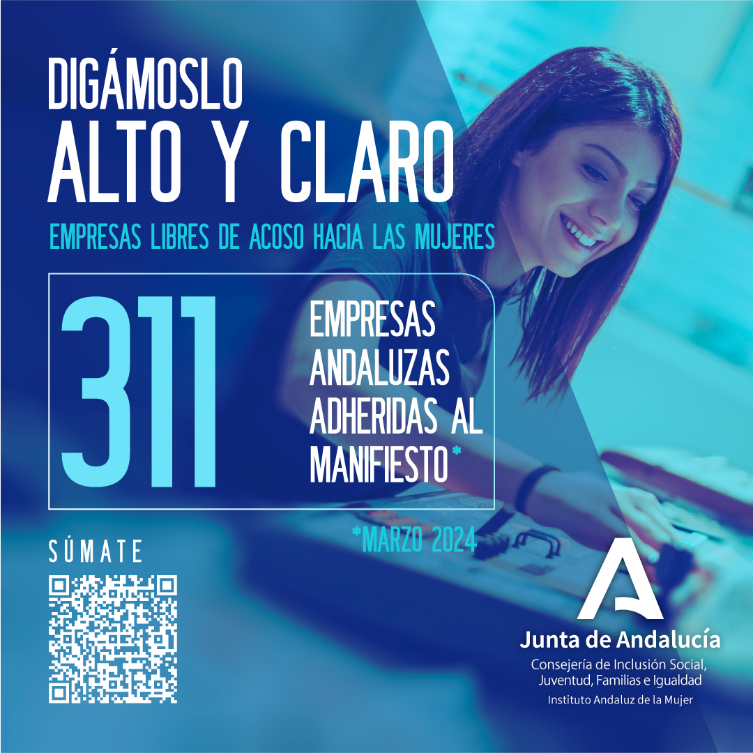 Si quieres que tu empresa sea ejemplo de espacio libre de #acososexual y #acososexista, te invitamos a conocer y adherirte al manifiesto 'Digámoslo alto y claro'. ¡311 organizaciones lo han firmado ya! 👉 bit.ly/ManifiestoAlto…