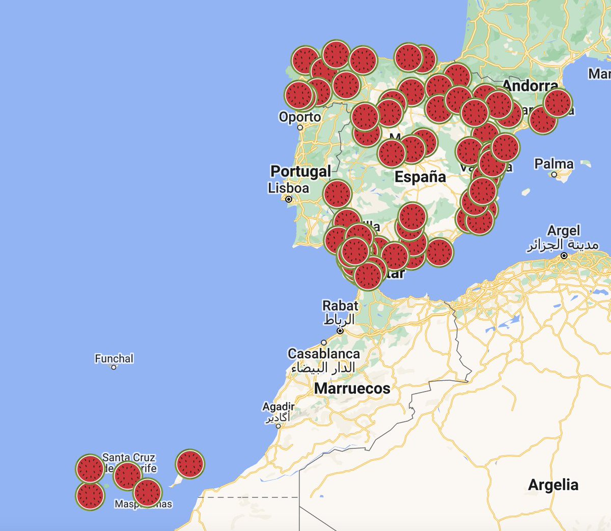 🇵🇸Más de 80 ciudades saldrán a la calle el 20 y 21 de abril para denunciar el genocidio israelí en Gaza El movimiento de solidaridad con el pueblo palestino denuncia la complicidad del Gobierno español con la masacre al seguir comprando y vendiendo armas a Israel. Consulta el…