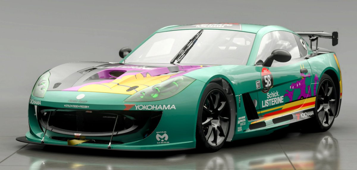 PRT_Pinky's tweet photo. First ginetta livery.....might do a couple more. 😁 https://t.co/HGdk6rXncN