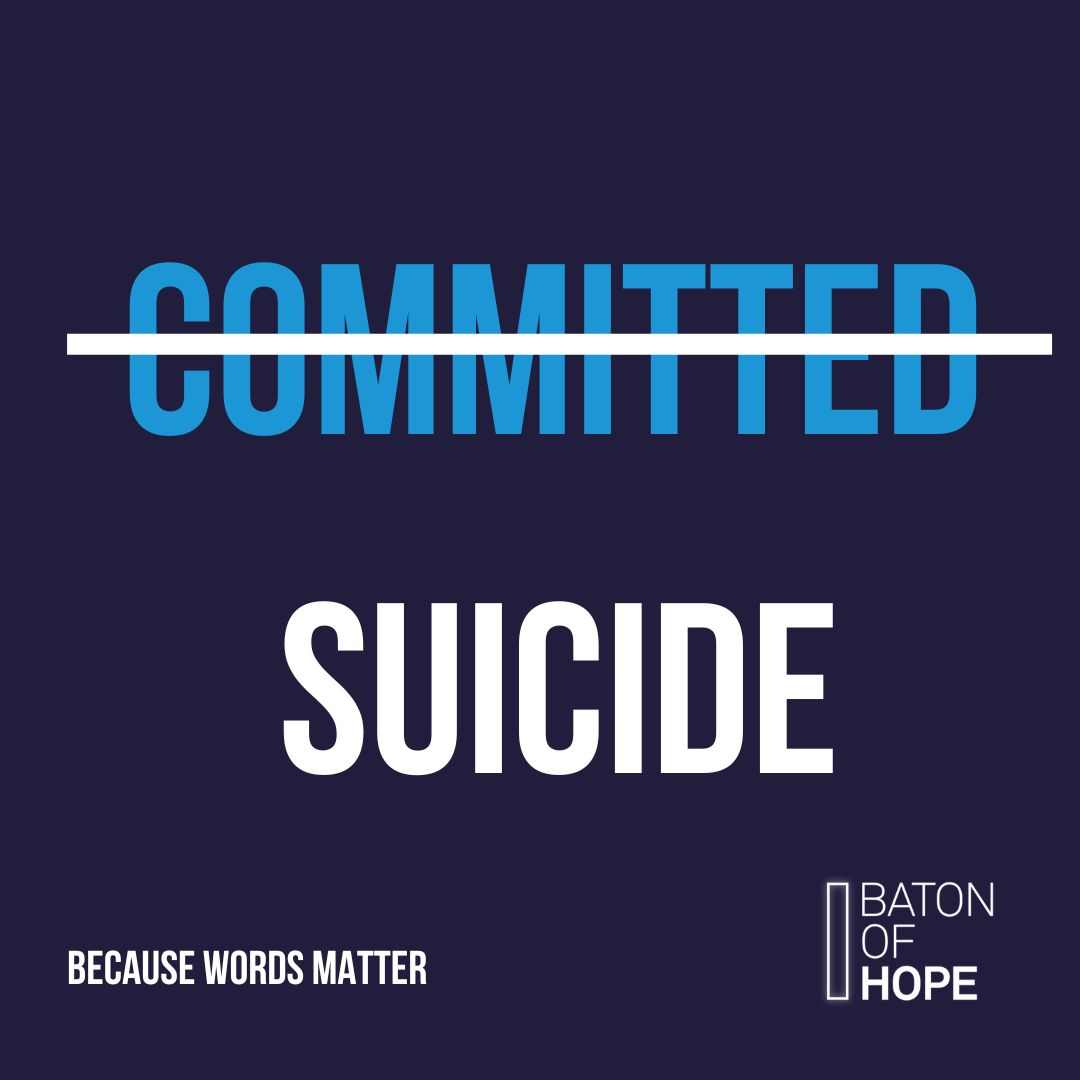 Let's be committed to not saying "committed". 

Suicide has not been a crime in the UK since 1961. When we use terms like "committed suicide", we make the issue more difficult to talk about and prolong the pain for the person's loved ones.

What should you say instead? Read on...