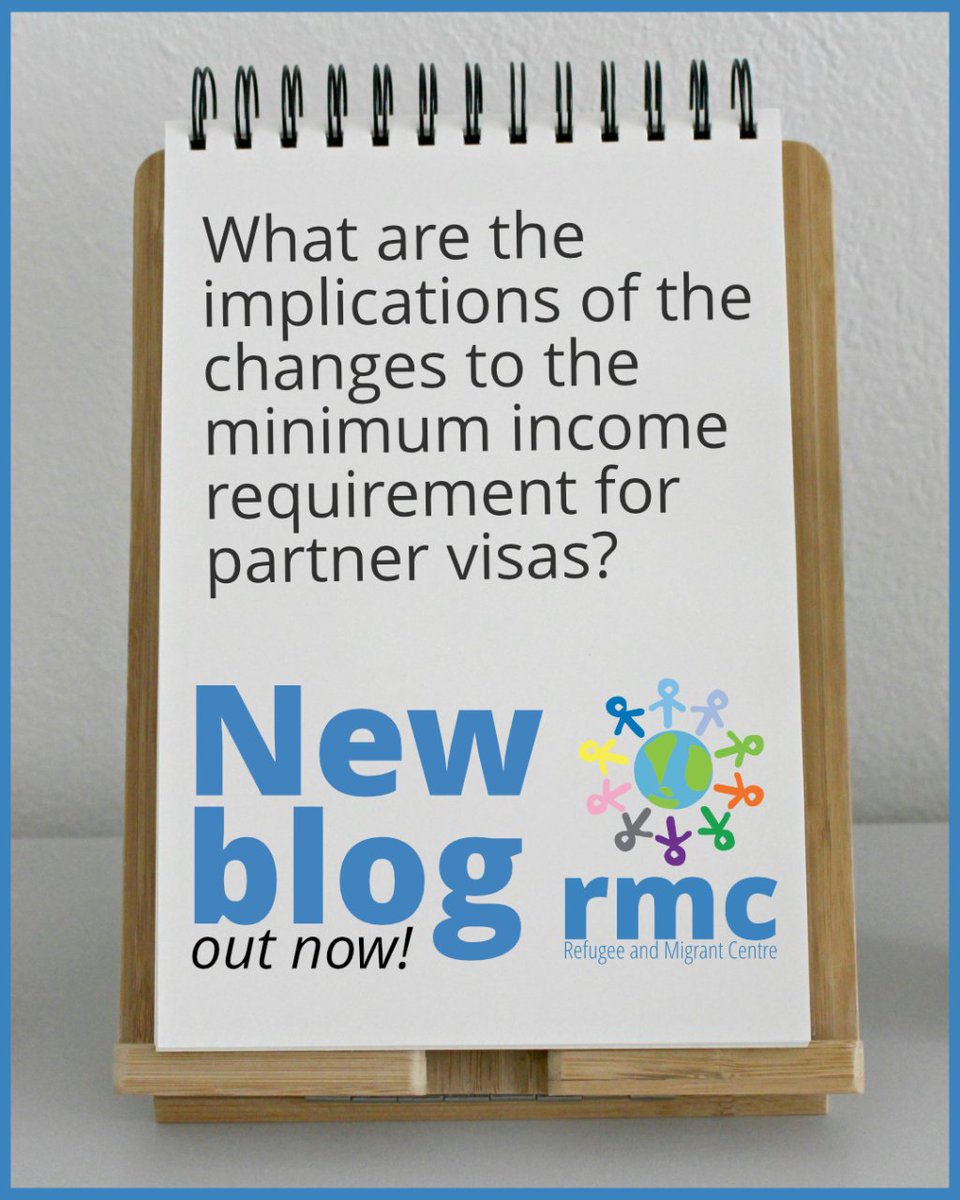 See an in depth breakdown of the changes to the minimum income requirements that happened last week and the impact it may have on people.  rmcentre.org.uk/changes-to-the… #Immigration #MinimumIncome