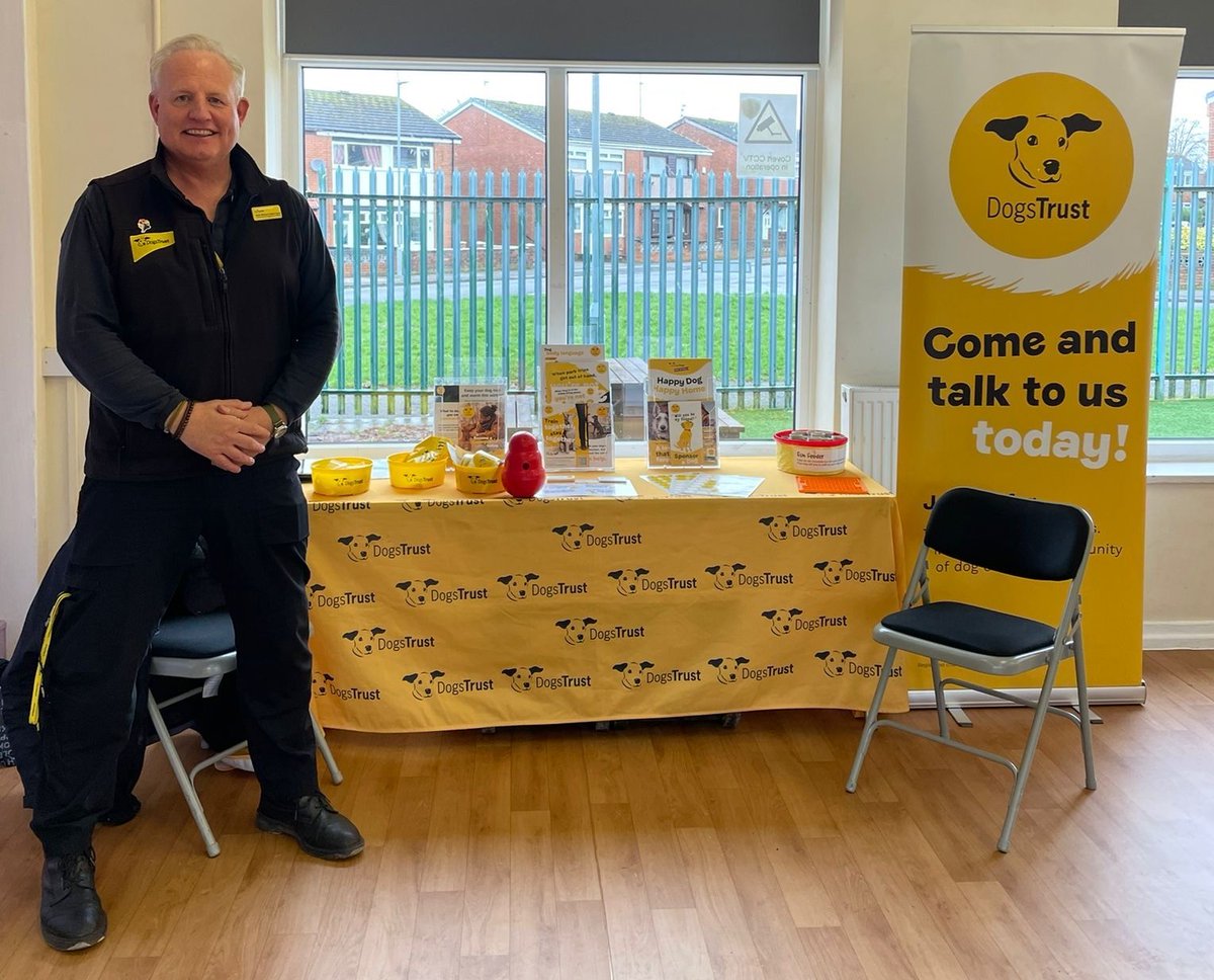 ❗ The Dogs Trust will be holding an advice & information session at Southdene Community Centre, Kirkby L32 6QG on Thursday, 18 April, 9.30am to 12pm. 🐶 Local dog owners can hear about the Dogs Trust's Behaviour Support Line and subsidised dog behavioural training.