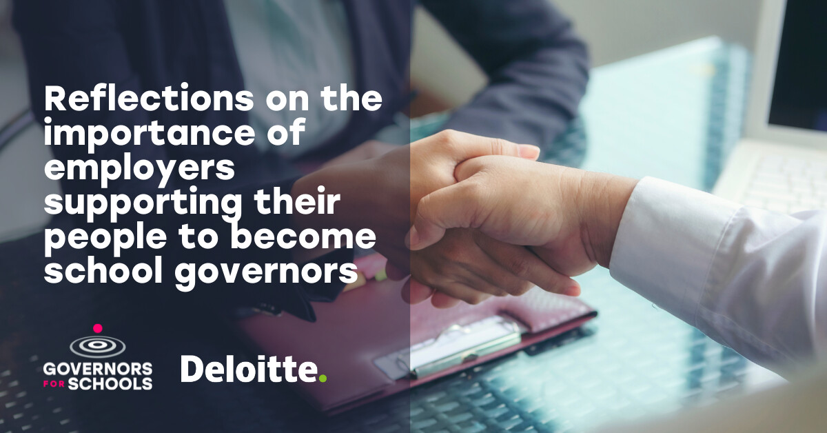 In response to the recent report by Pro Bono Economics (PBE) on The impact of volunteering on wages and productivity, we're reflecting on the importance of employers supporting their people to become school governors. 🔗Find out more: bit.ly/4aWvoqZ