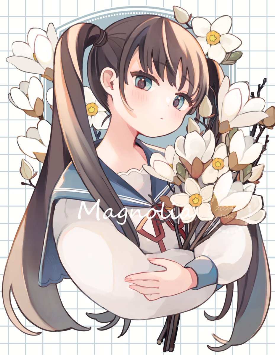 magnolia
#illustration #イラスト