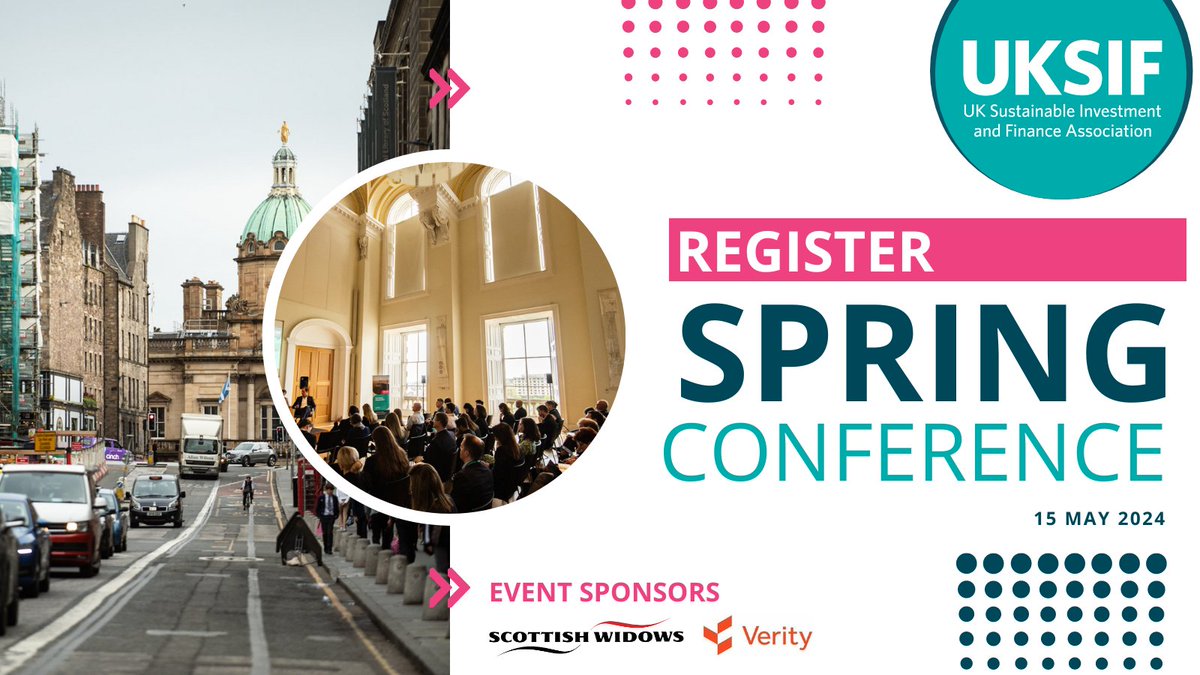 Join us at the Spring Conference 2024 as we return to Edinburgh to welcome top-tier delegates from our whole range of members and cover diverse topics, from regulation and politics to investment strategies and sector breakdowns. eventcreate.com/e/springconfer… #UKSIFSpring24 #register