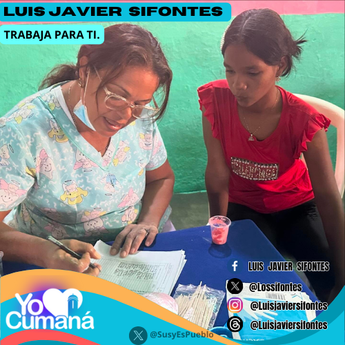 YO❤️CUMANÁ. Siguiendo las instrucciones del Presidente NICOLÁS MADURO, en el marco del #1X10DelBuenGobierno el alcalde @lossifontes realizó jornada de atención integral al pueblo, atendiendo a más de 1400 personas. 🔷#Sucre 🔷#Cumana 🔷#VenezuelaSeRespetaYPunto