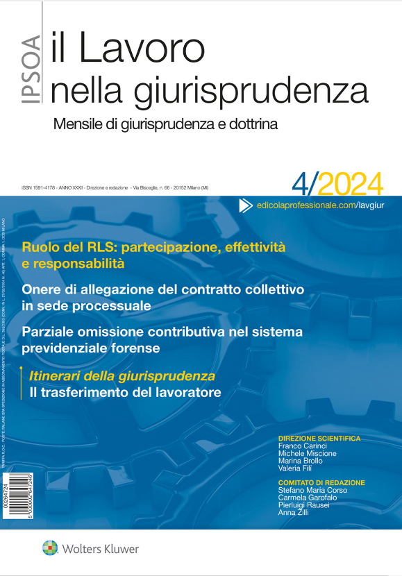 MarinaBrollo's tweet photo. Segnalo le interessanti novità del n. 4/2024 di LG
#ilavoronellagiurisprudenza
Scuola di Formazione IPSOA https://t.co/C9p3Jr7YaK