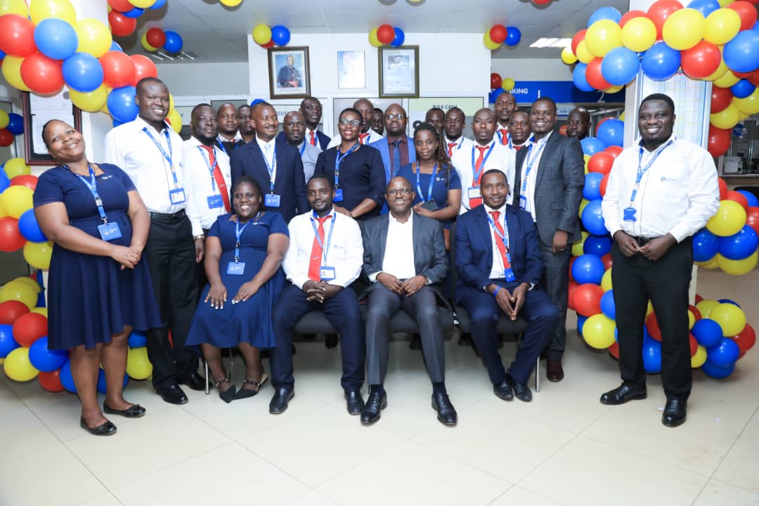 CentenaryBank's tweet photo. During our #customerweek2024 engagements our MD Fabian Kasi visited our Kyotera branch where he met with the team ready to serve customers. https://t.co/9H1px2r045