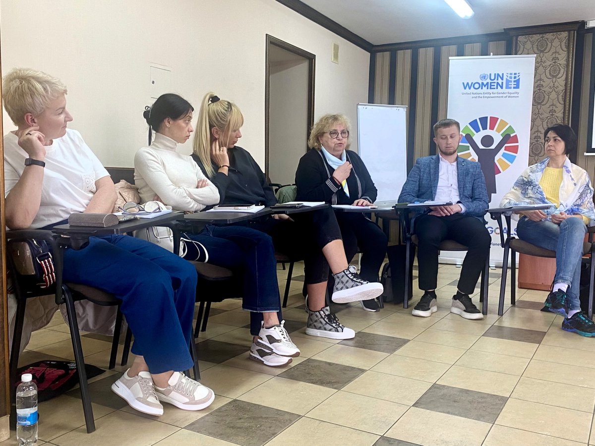 Joint monitoring visit of Secretariat of Parliament Human Rights Commissioner @lubinetzs and @unwomenukraine to Lviv region Meeting with the civil society organizations guarding the #HumanRights of vulnerable populations and responding to CRSV With the support of 🇸🇪 and 🇬🇧