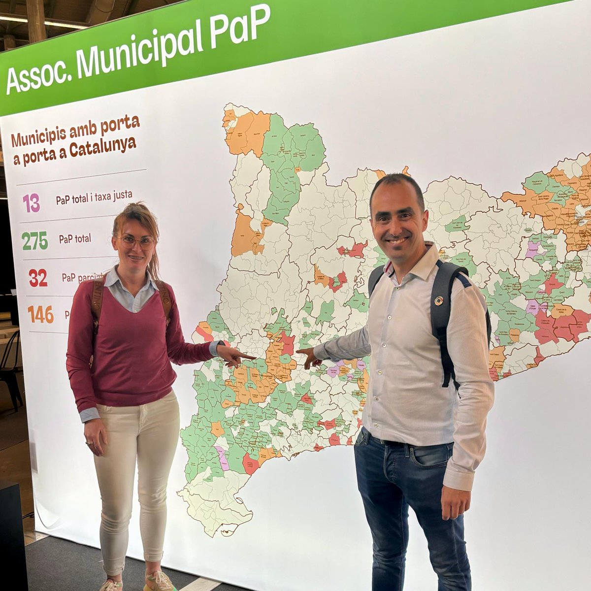 ♻️ Poc a poc anem posant la comarca de l'Urgell al mapa del porta al porta #wasteinprogress