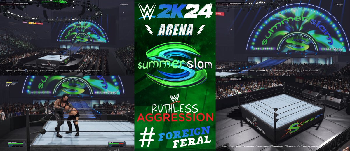 #WWE2K24 NEW UPLOAD 
- SummerSlam 2006 
#ForeignFeral #FERAL24ruthless #SummerSlam