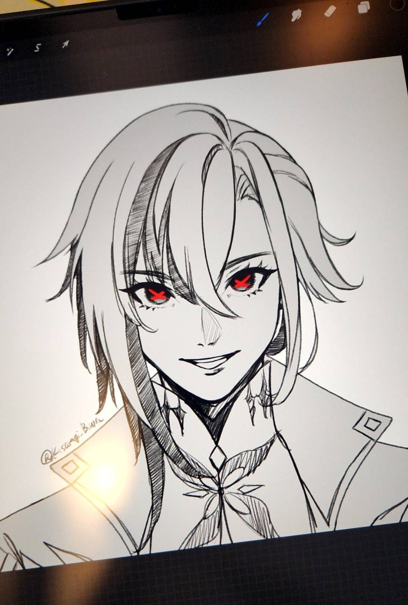 Arlecchino 「去年ぶり原神rkgk 」|♛如月♕のイラスト