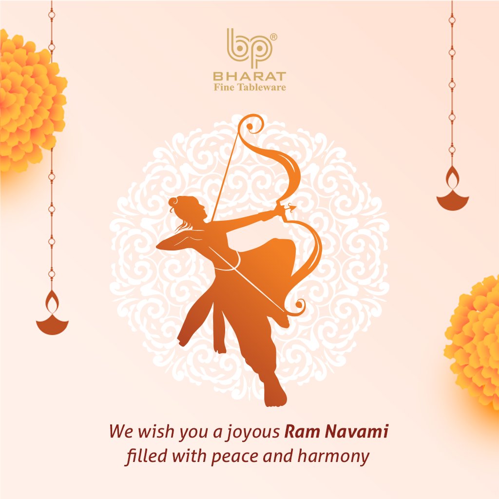 Wishing you and your family a blessed and prosperous Ram Navami from bp BHARAT.
.
.
.
.
#ceramictableware #ramnavami #shreeram #ram #ctpl #homeproducts #tableware #crockery #coffeeset #coffeemug #mug #coffeetime #essentials #everydaythings #stylish #design #creative #trending