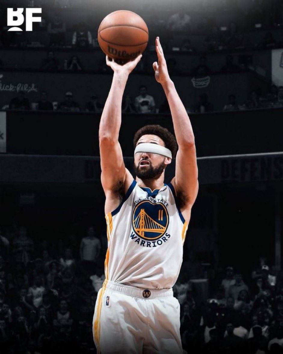 i_osos7's tweet photo. @warriors #KlayOut https://t.co/vcw4iTfW8Y