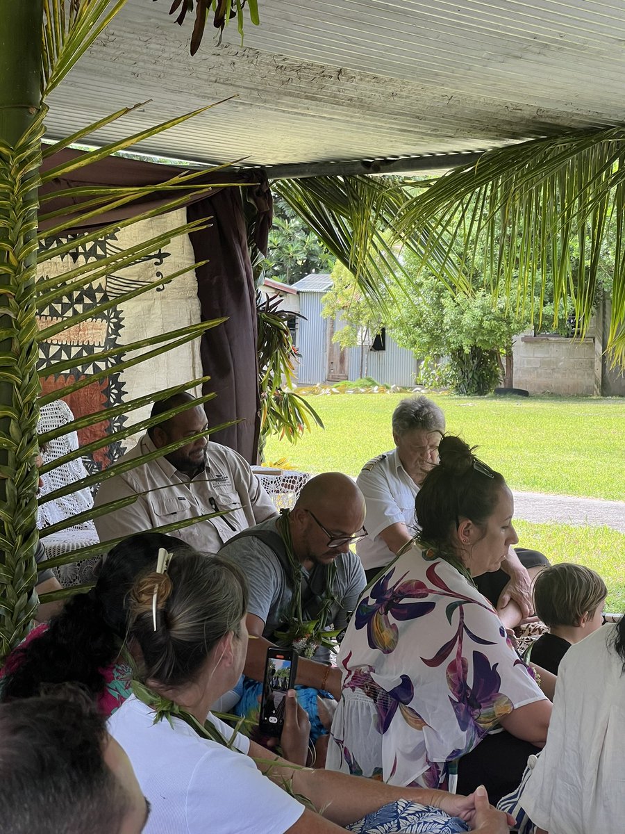 I_AM_FIJI's tweet photo. Tarakua on Cicia was amazing. Vaka Turaga na veiqaravi and Malo na veiciqomi. We were well received and the hospitality and kindness was overwhelming. Truly humbling experience so far in the Lau Group. @CCCFiji #authetic #unfiltered #realfiji #bula #expedition MS Caledonian Sky https://t.co/zmTIqE5n1S