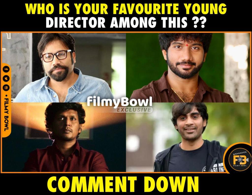 Who is your favourite young director among this ??

#SandeepReddyVanga 
#PrasanthVarma
#LokeshKanagaraj 
#Sujeeth