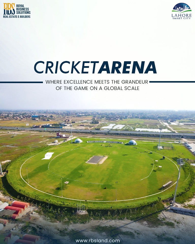 Lahore Smart City Cricket Arena: Where the Grandeur of the Game Meets Global Excellence.

𝐋𝐞𝐭'𝐬 𝐭𝐚𝐥𝐤 & 𝐬𝐡𝐚𝐫𝐞 𝐲𝐨𝐮𝐫 𝐞𝐱𝐜𝐢𝐭𝐞𝐦𝐞𝐧𝐭 𝐰𝐢𝐭𝐡 𝐮𝐬
☎️ 𝟎𝟑𝟑𝟑-𝟏𝟏𝟏𝟏𝟑𝟎𝟔
🌐 rbsland.com
📧 info@rbsland.com

#LahoreSmartCity #CricketArena