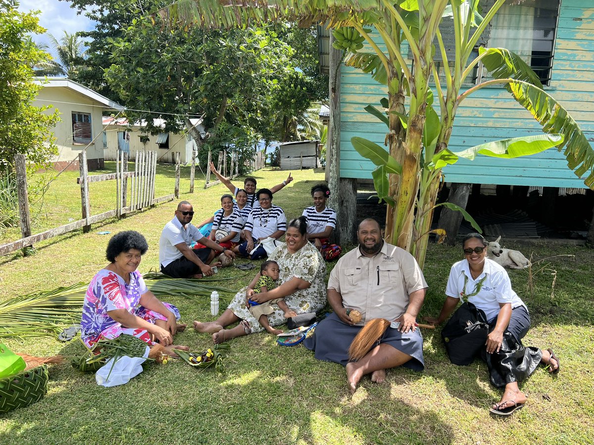 I_AM_FIJI's tweet photo. Tarakua on Cicia was amazing. Vaka Turaga na veiqaravi and Malo na veiciqomi. We were well received and the hospitality and kindness was overwhelming. Truly humbling experience so far in the Lau Group. @CCCFiji #authetic #unfiltered #realfiji #bula #expedition MS Caledonian Sky https://t.co/zmTIqE5n1S