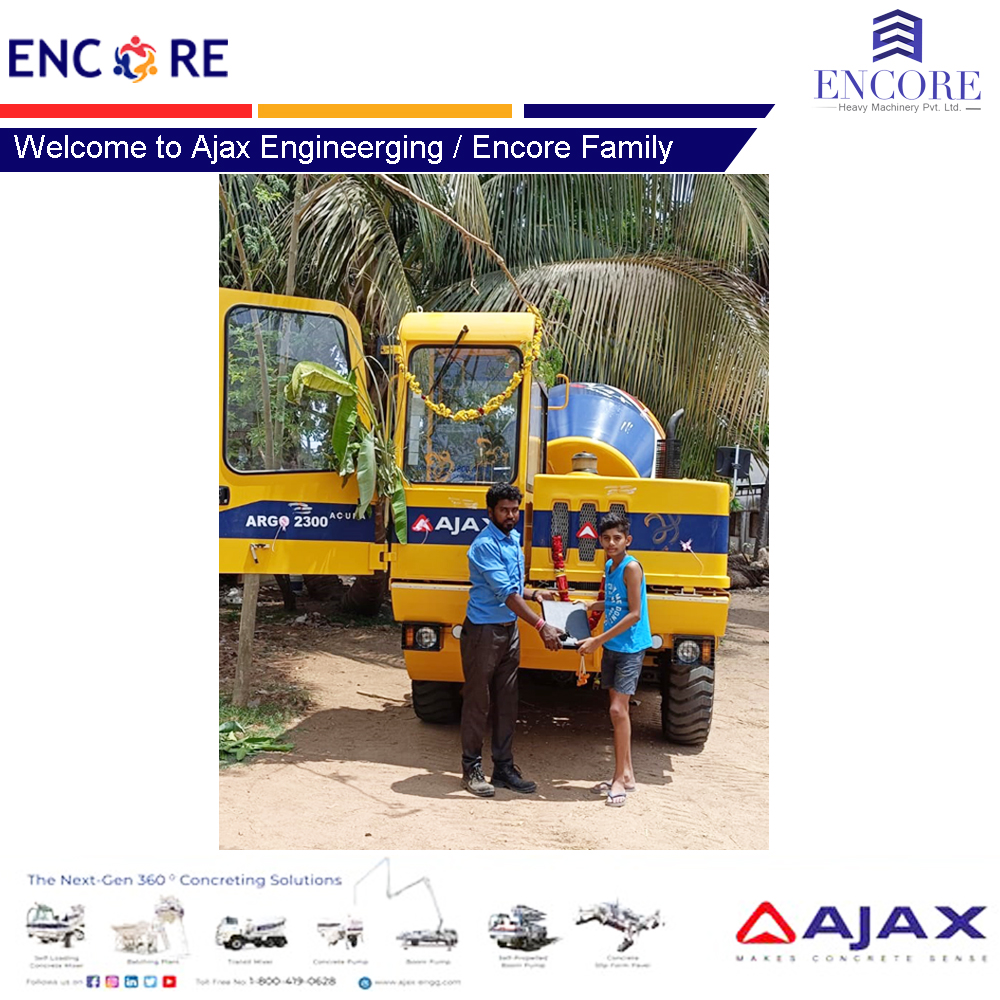 EncorePvt's tweet photo. Welcome to Ajax Engineering / Encore Family #ajaxnewcustomer, #ajaxengineering, #ajaxargos #SLCMs , #Encorecustomer,#AjaxBoomPump https://t.co/FolqjD6JJz