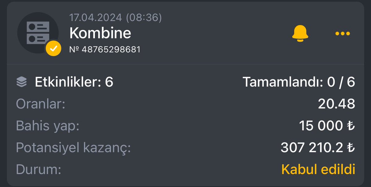 Elimde  20.00 oranlık mükemmel bir kupon var
Bu kupona inancım tam ✅ 
Çok sağlam maçlardan oluşuyor

LİKE,RT,YORUM YAPANLAR İLE PAYLAŞILACAK

Hedef 300.000₺ 💰💰